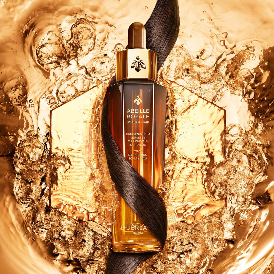 abeille royale ⋅ Öl-in-serum für jugendliche kopfhaut und haar ⋅ guerlain
