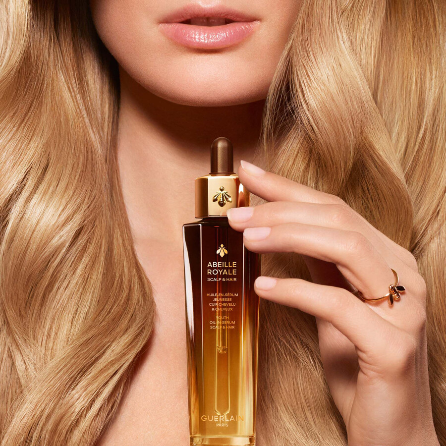 abeille royale ⋅ Öl-in-serum für jugendliche kopfhaut und haar ⋅ guerlain