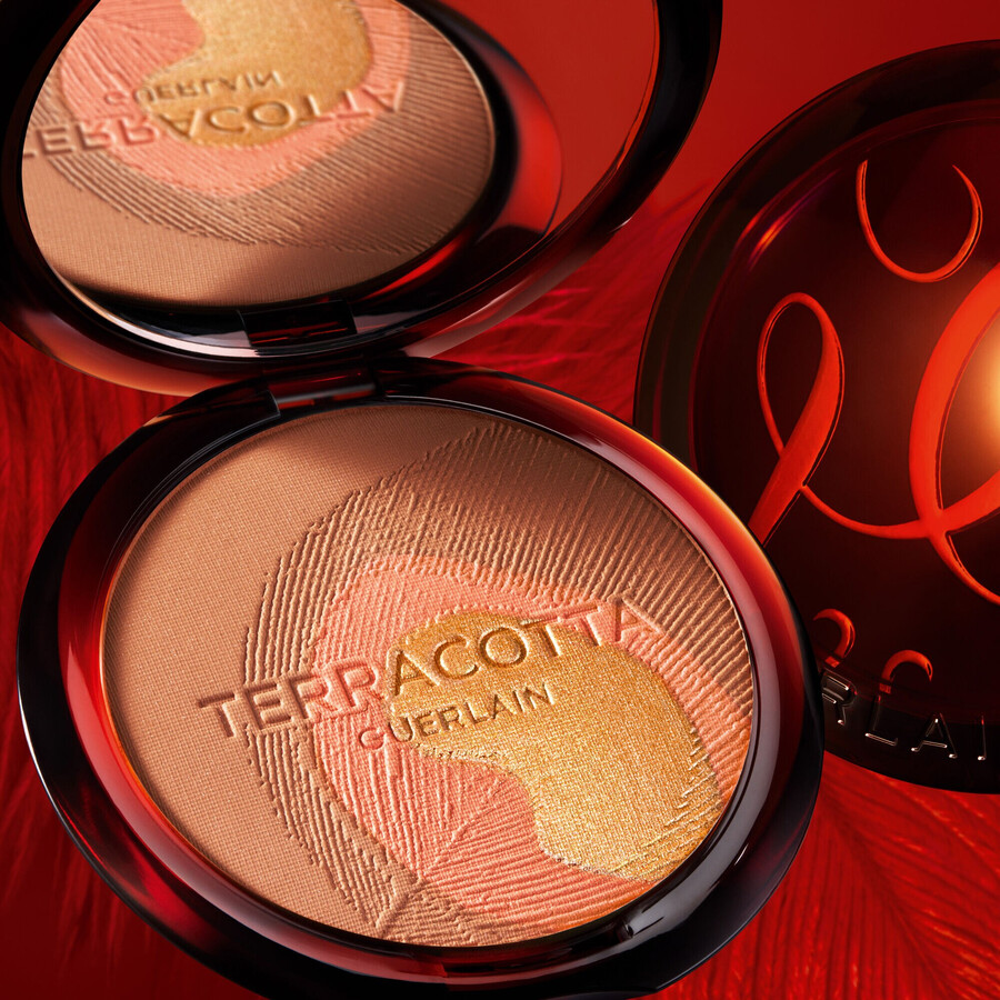 terracotta peacock ⋅ das bronzpulver - 96 natÜrliche inhaltsstoffe ⋅ guerlain