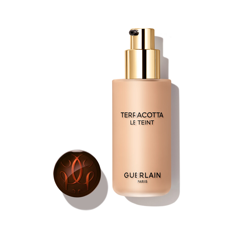 terracotta le teint ⋅ 24 stunden halt kein abfärben natürlicher glow perfektionierende foundation ⋅ guerlain