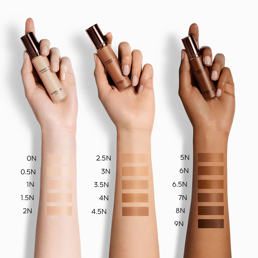terracotta concealer ⋅ natural perfection concealer 24h halt – kein abtragen ⋅ guerlain