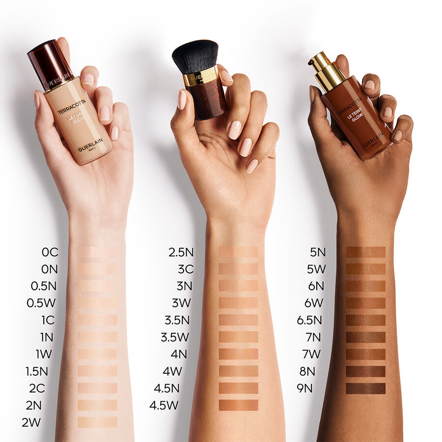 terracotta le teint glow foundation für ein gesundes und strahlendes finish ⋅ guerlain ⋅ guerlain