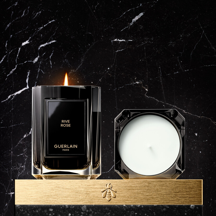 die duftkerzen ⋅ rive rose ⋅ guerlain