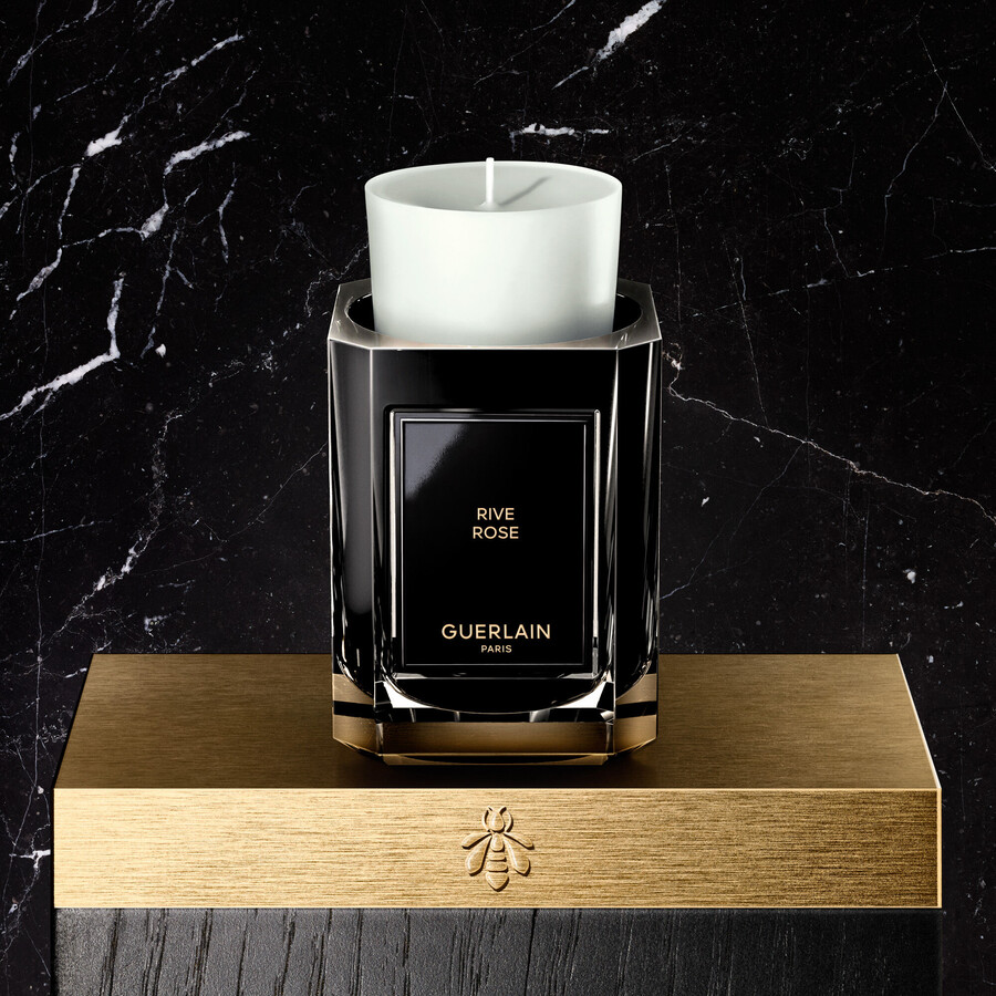 die duftkerzen ⋅ rive rose ⋅ guerlain